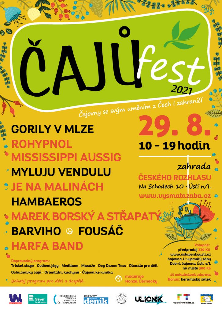 Čajů Fest 2021, Ústí n. Labem @ Český rozhlas Sever